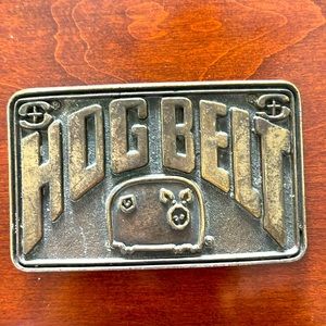 Brass belt buckle